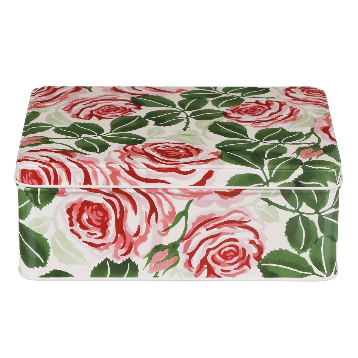 Emma Bridgewater Pink Roses Deep Rectangular Tin | Emma Bridgewater ...