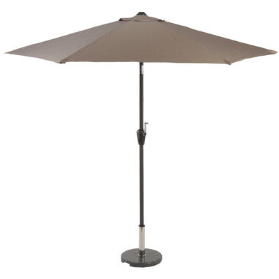 Glencrest Sturdi Plus Crank & Tilt Parasol Taupe 2.5m