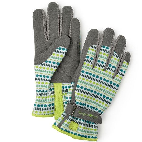 Burgon & Ball Love The Glove Green Seed S/M