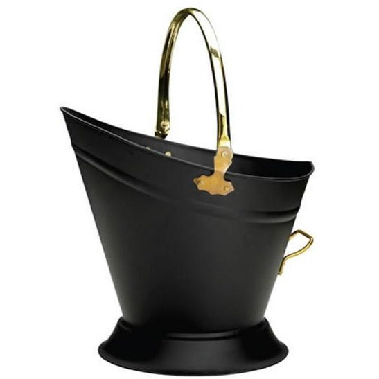 Fireside Black & Brass Waterloo Bucket – Sam Turner & Sons