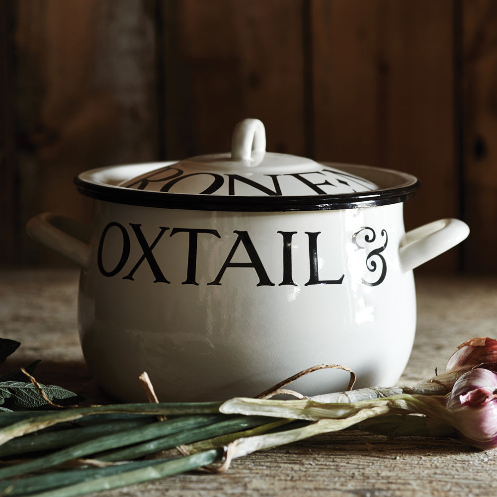 Emma Bridgewater Black Toast Enamel Casserole Pot