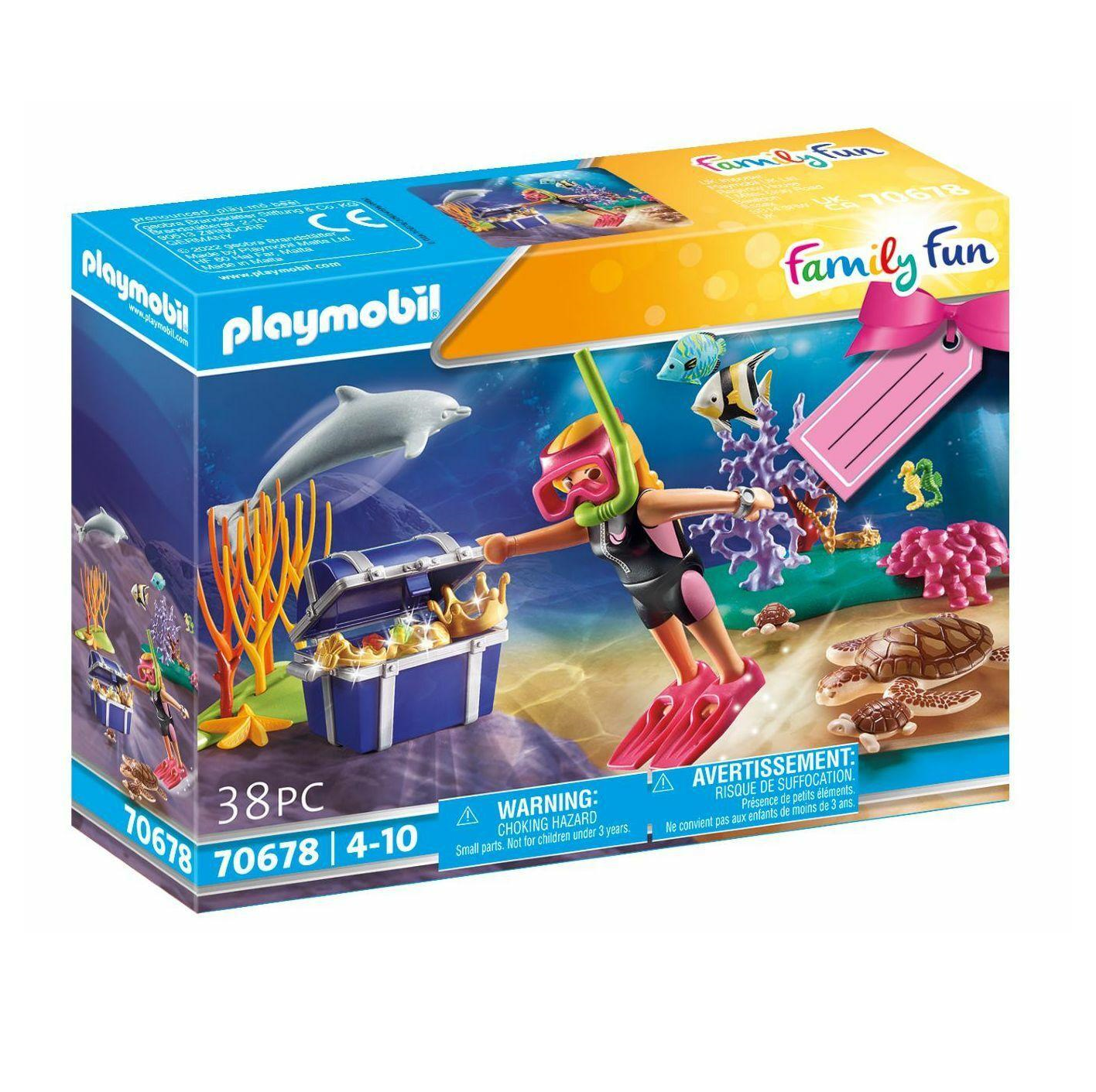 Playmobil Family Fun Treasure Diver 70678