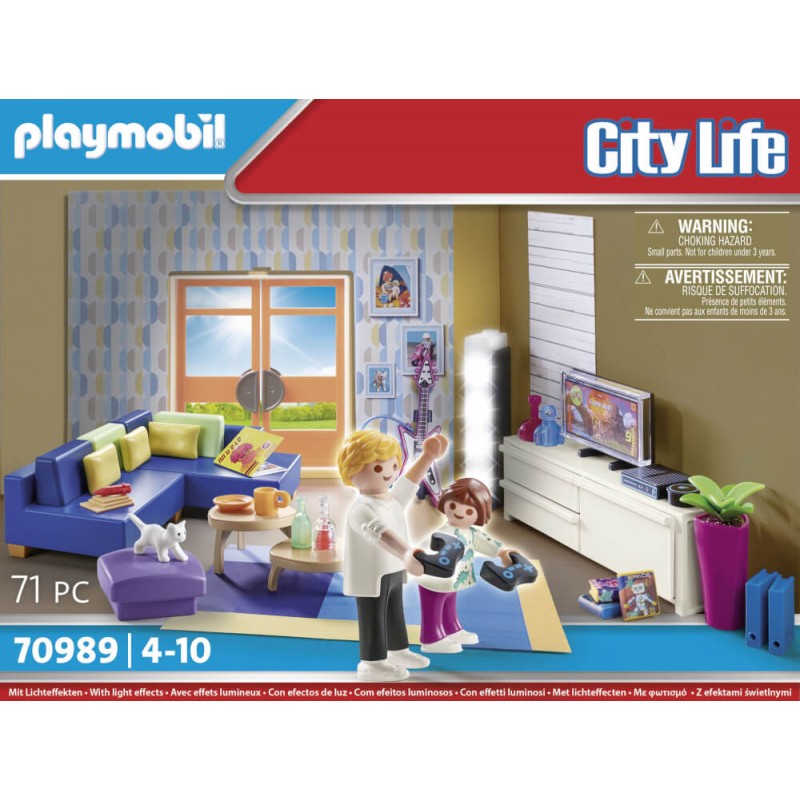 Playmobil City Life Family Room 70989