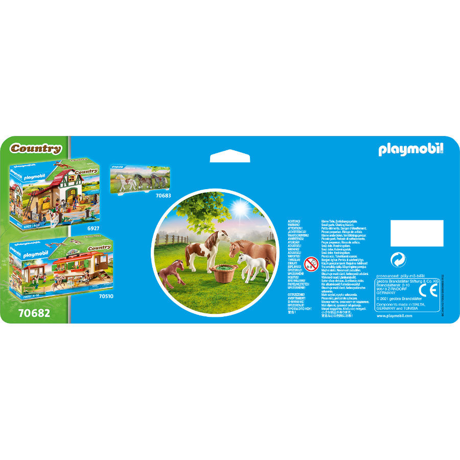 Playmobil Country Pony Farm Ponies with Foals 70682