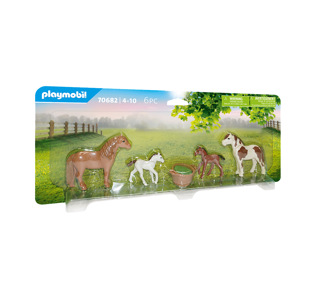 Playmobil Country Pony Farm Ponies with Foals 70682