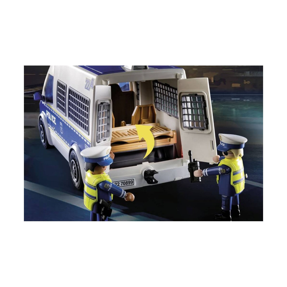 Playmobil City Action Police Van with Lights and Sound 70899