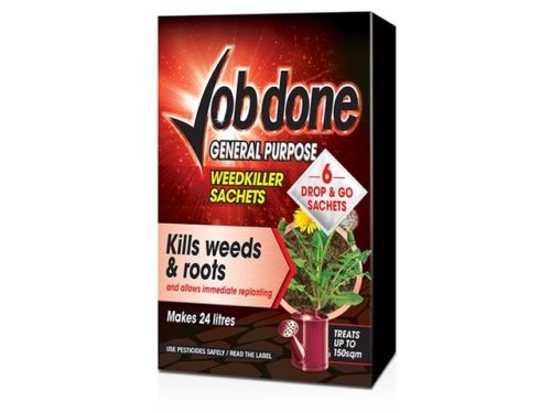 Job Done General Purpose Weedkiller Sachets 6PK